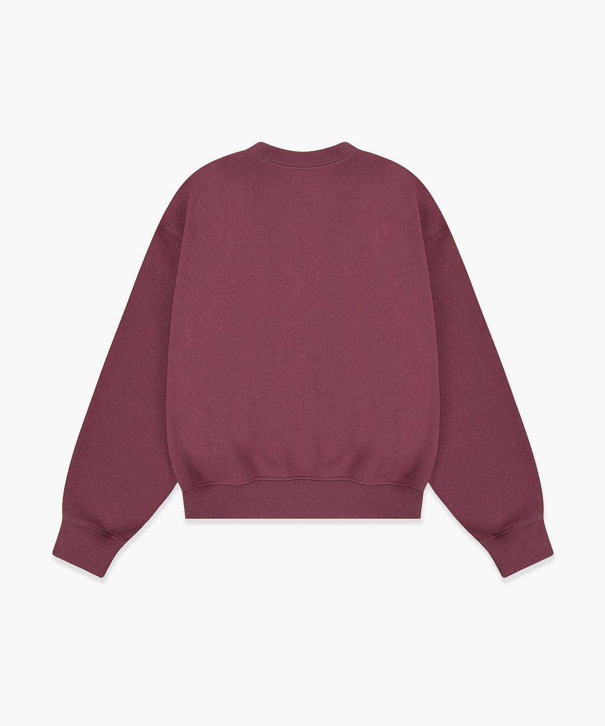 트리마치(TRIMARCH) Tri / Tyranno semi-crop sweatshirt / Wine