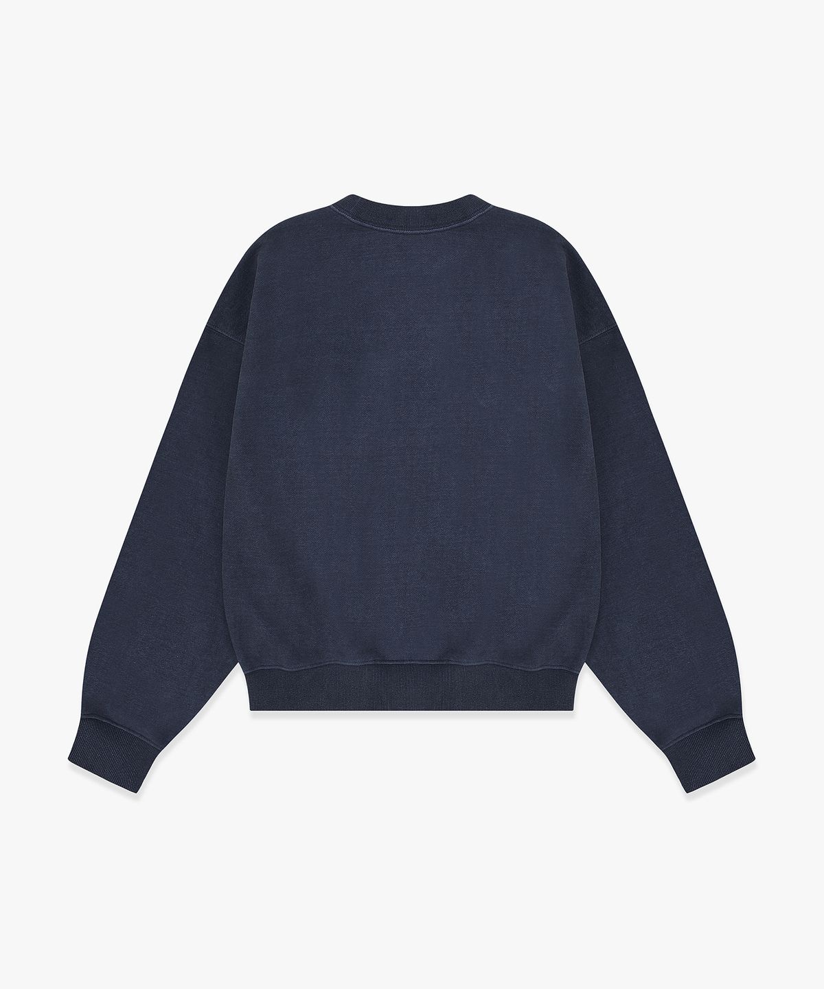 트리마치(TRIMARCH) Tri / Tyranno semi-crop sweatshirt / Blue