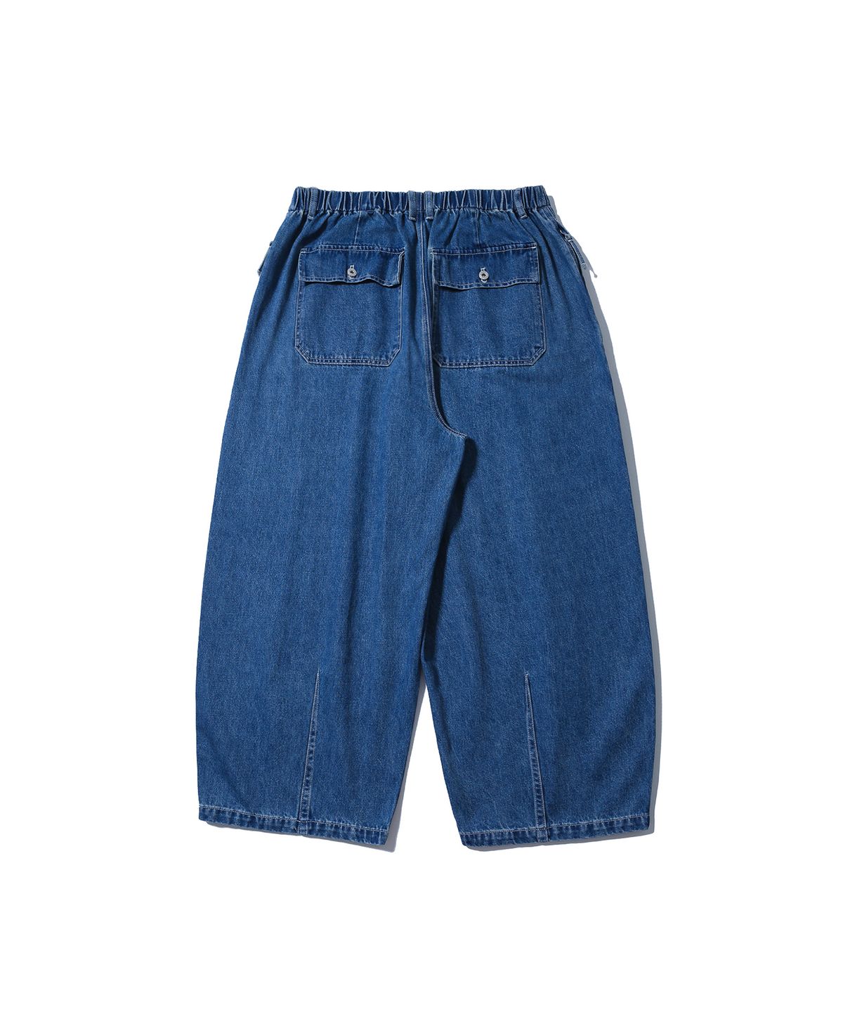 앵글런(ANGLAN) Fatigue Denim Balloon Pants - Washed Blue - 사이즈 