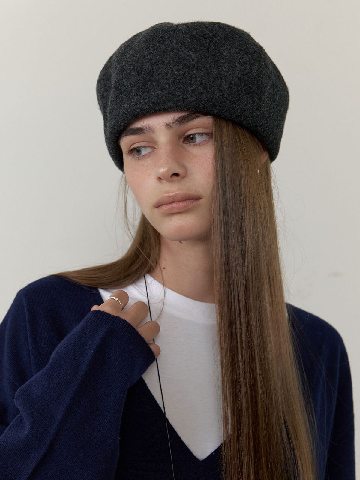 러브미몬스터(LOVE ME MONSTER) Mont Classic Wool Beret_2COL (L253MCP040)