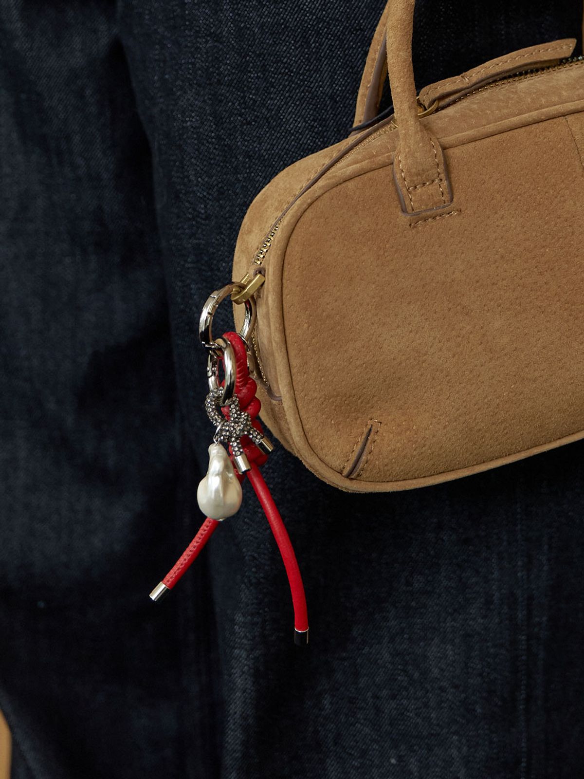 러브미몬스터(LOVE ME MONSTER) Mont Leather Knot Keyring (L253MSG030)