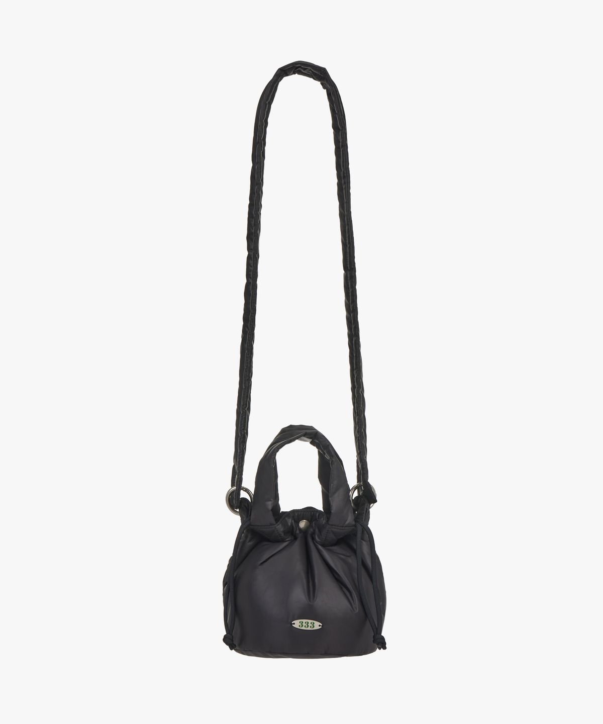 트리마치(TRIMARCH) Padded Bucket Bag / Black