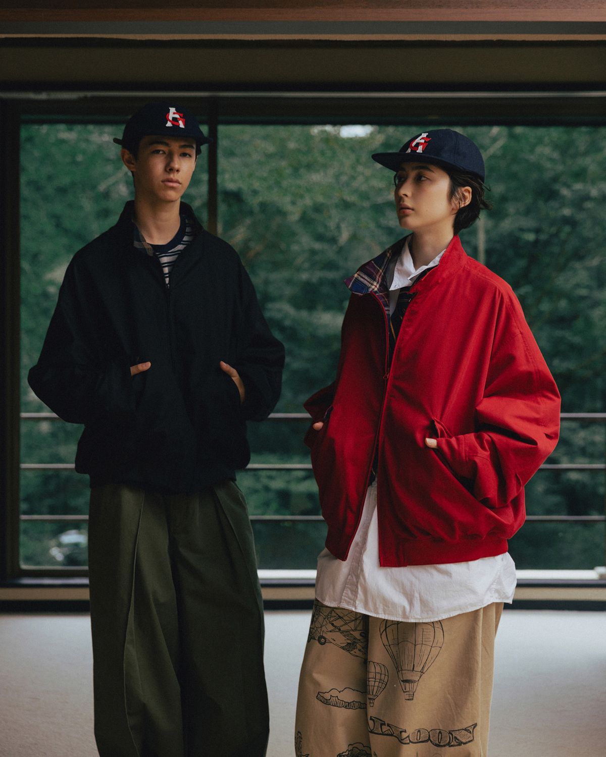 앵글런(ANGLAN) AG Wool-Blend Ball Cap - Navy