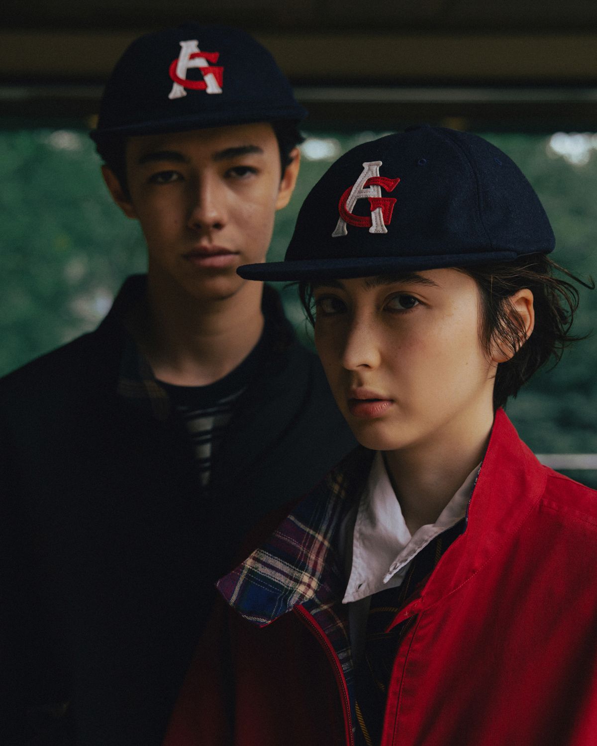 앵글런(ANGLAN) AG Wool-Blend Ball Cap - Navy