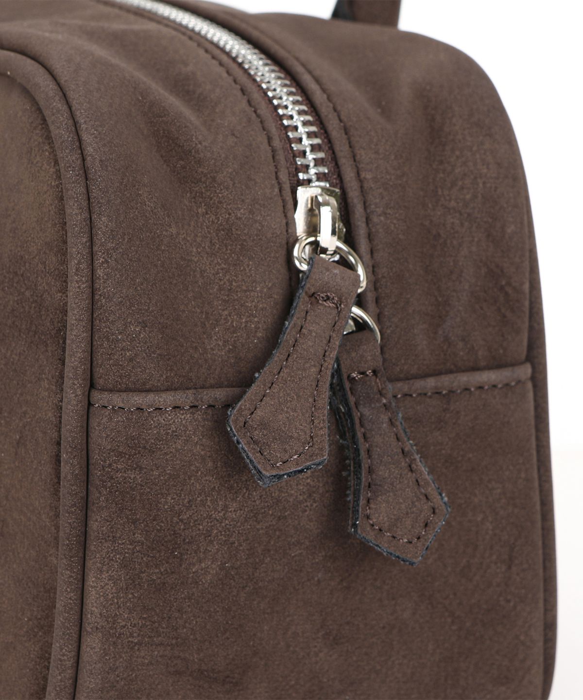 라츠유(LOTSYOU) lotsyou_Alina Suede Shoulder Bag Brown