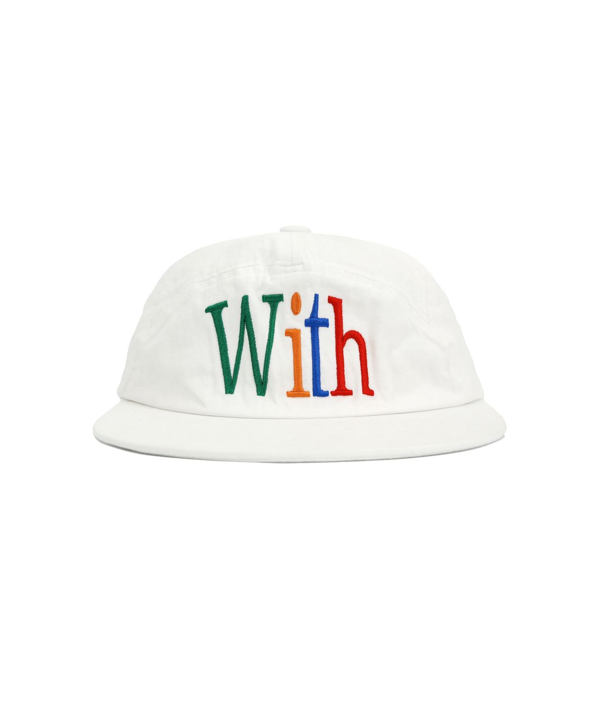 앵글런(ANGLAN) With 7-Panel Cap - White