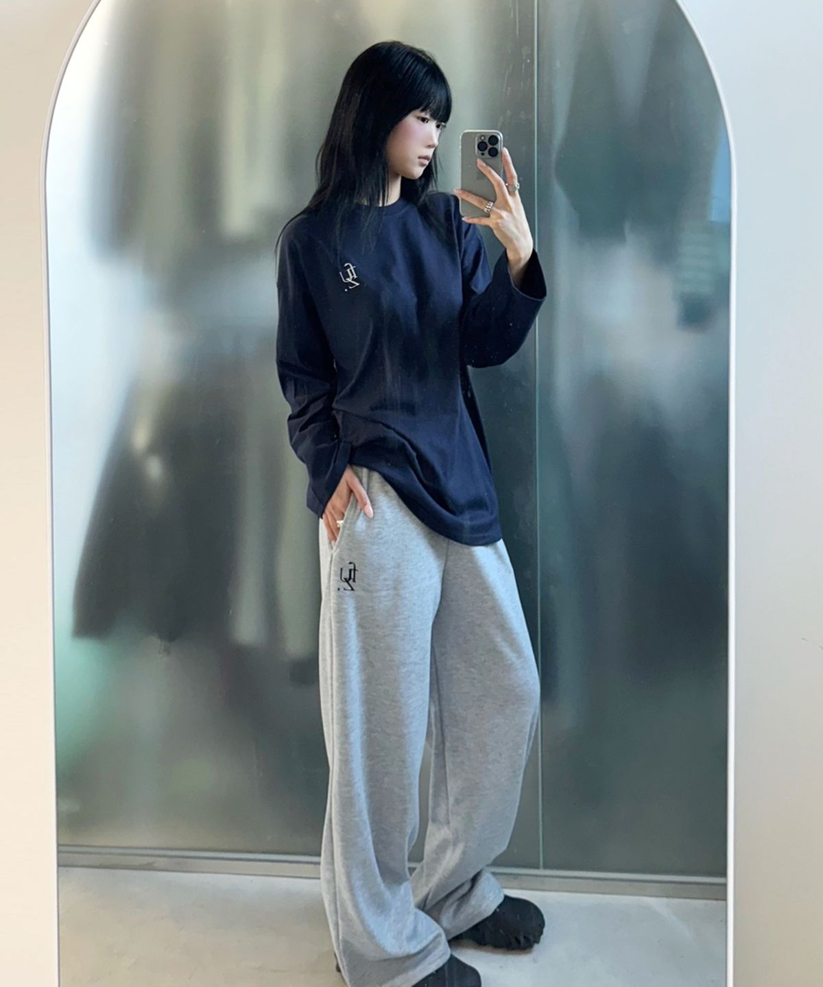 퍼지스캔(FUZZY SCAN) [소프트핏] 데일리 와이드 밴딩팬츠