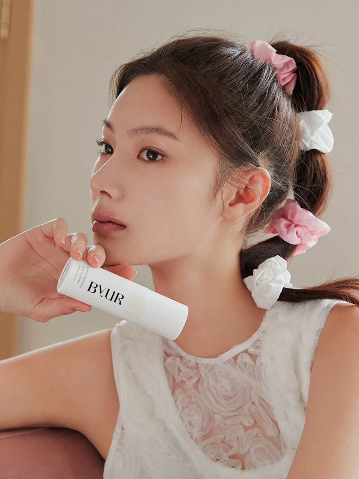바이유어(BYUR) [보송톤업] 세럼핏 밸런싱 톤업크림 2종 (클리어/클리어블루)