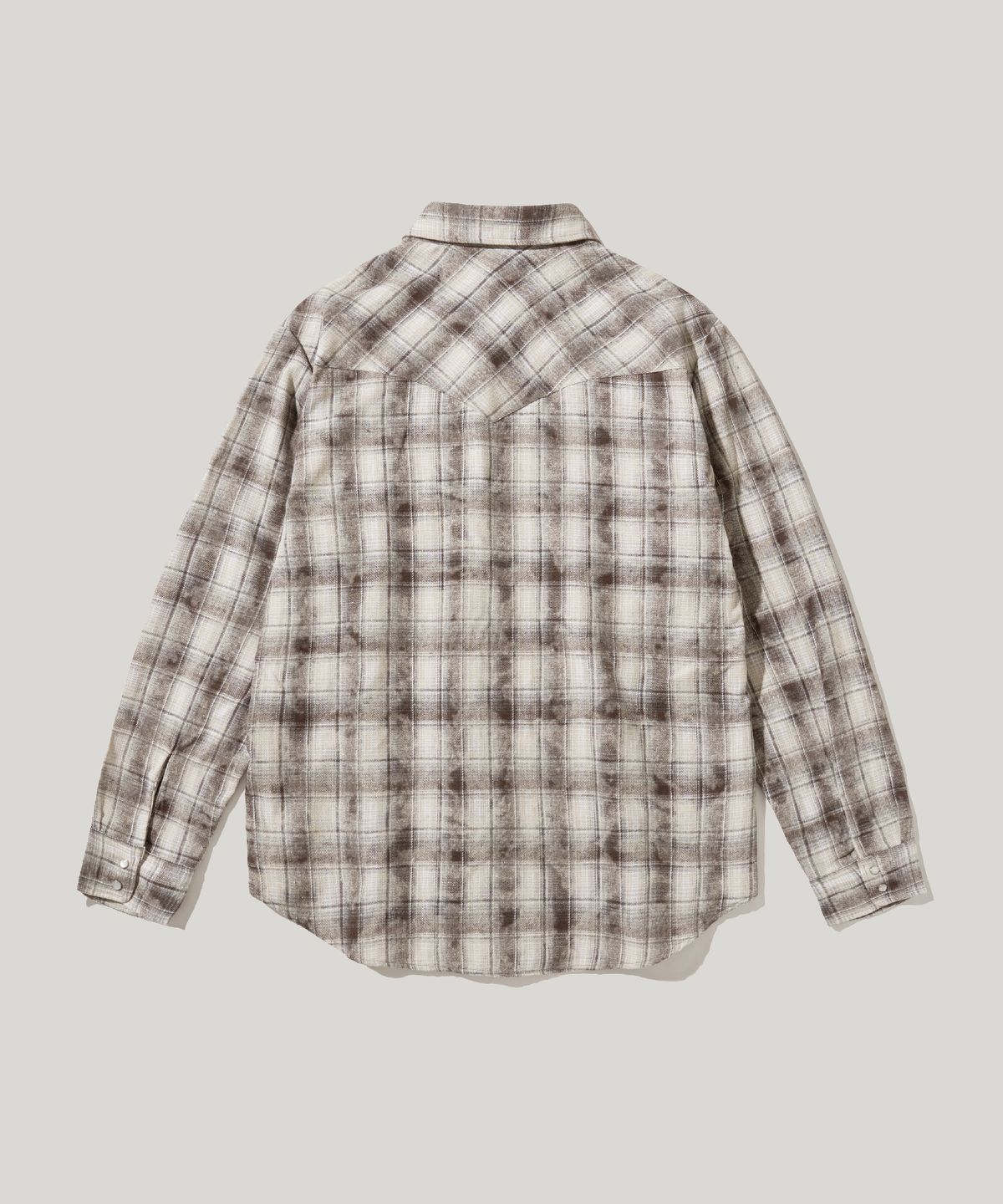 러스틱클럽(RUSTICCLUB) RC DUSTY WESTERN SHIRT_BROWN