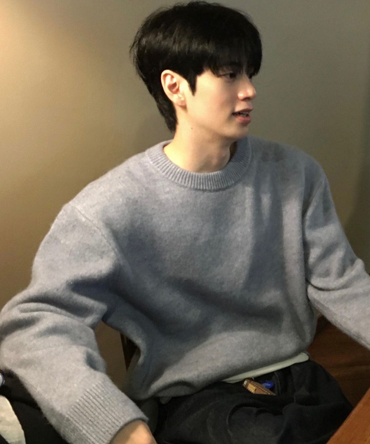 마인드브릿지(MINDBRIDGE) [ON][COMFY][헨리넥or케이블 선택]울 혼방 오버핏 니트 시리즈 - 12color