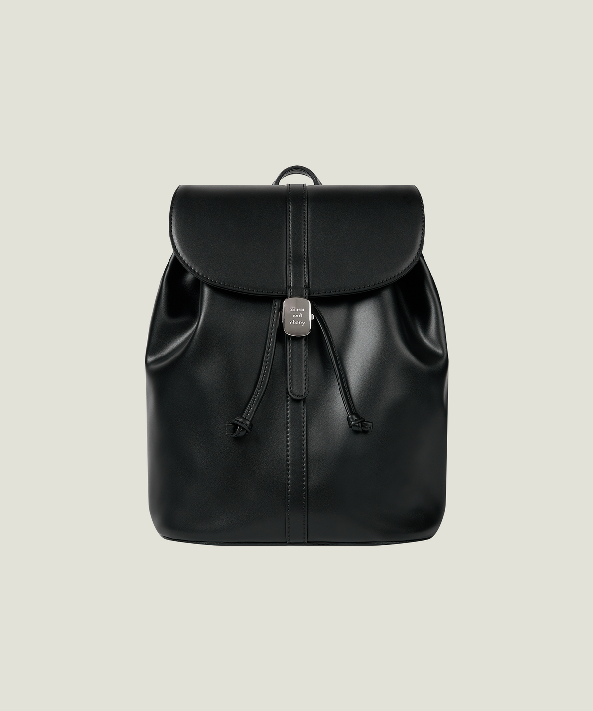 무쿠앤에보니(MUCU AND EBONY) Floe Backpack _ Black