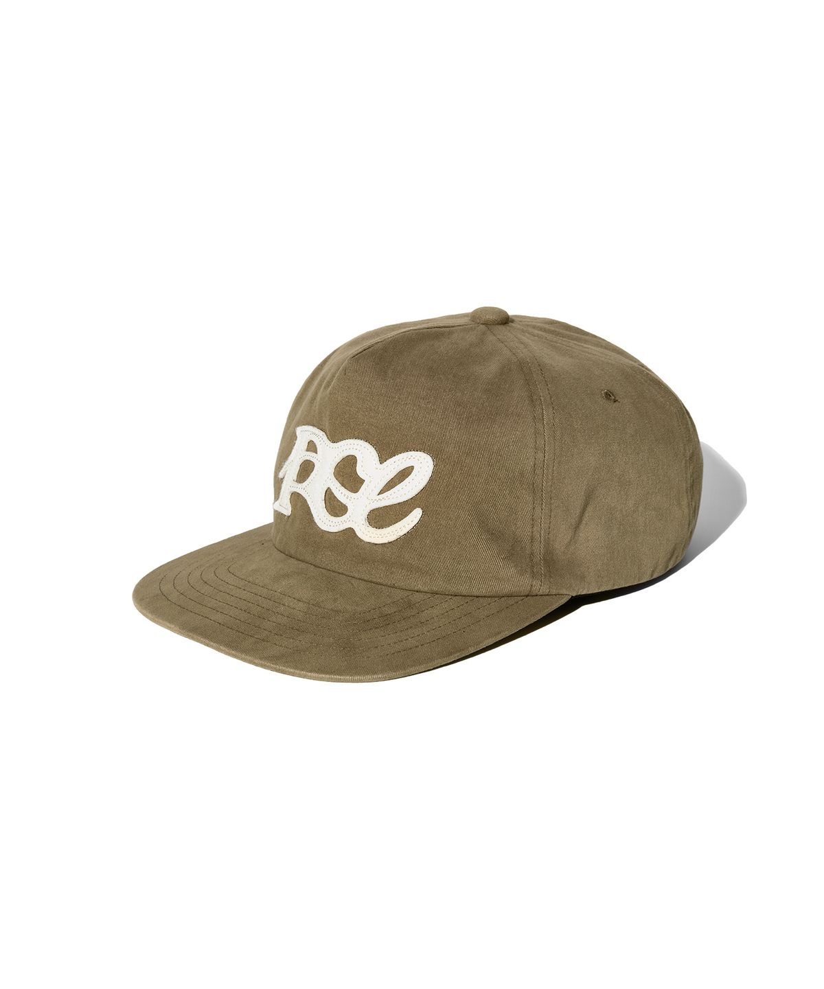 피스메이커(PIECE MAKER) PCE WAVE APPLIQUE 5-PANEL CAP (BEIGE)