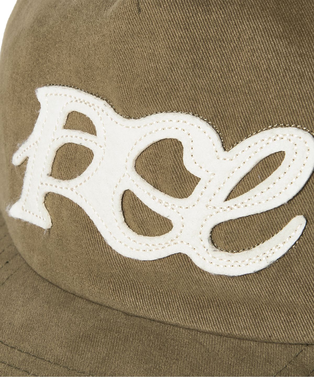 피스메이커(PIECE MAKER) PCE WAVE APPLIQUE 5-PANEL CAP (BEIGE)