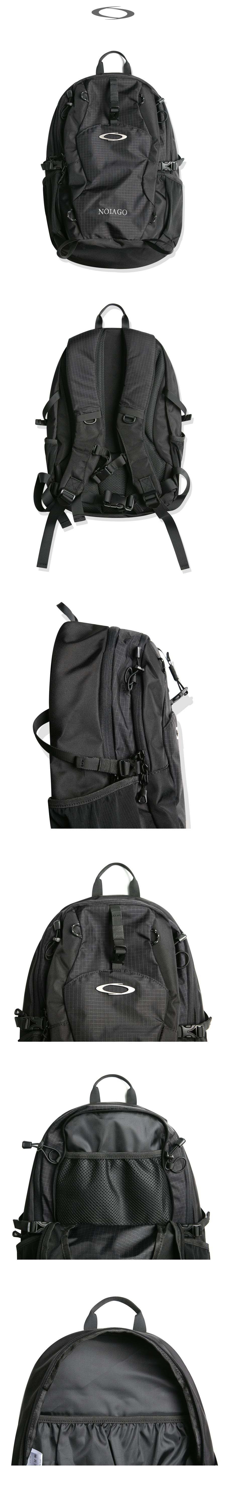 MUSINSA | NOIAGO NOI1390 Nylon Daily Backpack (Black)