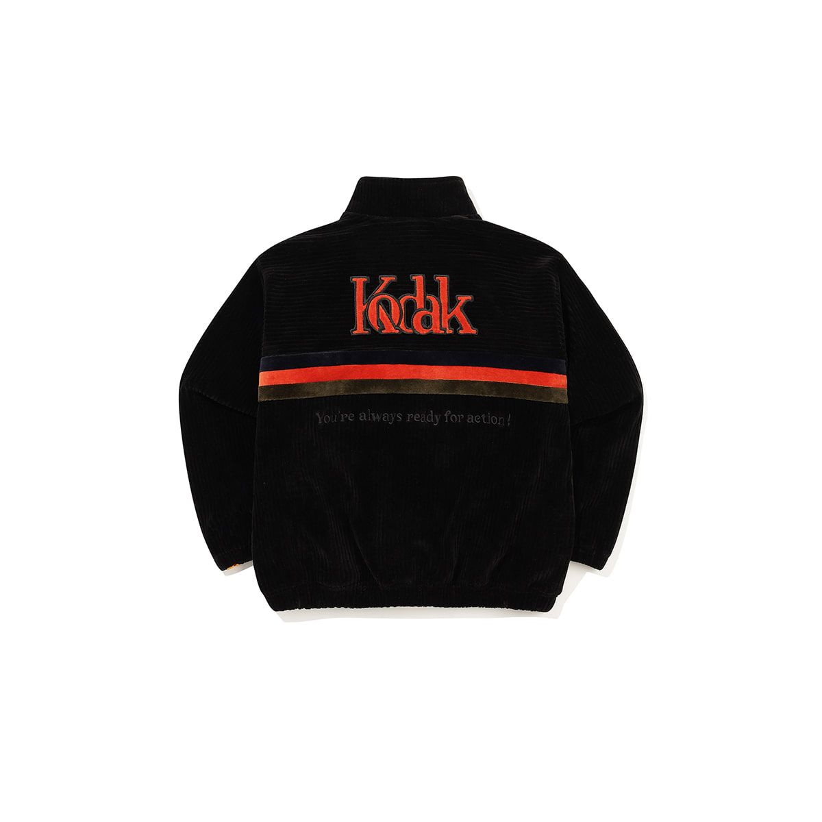 코닥 키즈(KODAK KIDS) 씨네코닥 벨벳 코듀로이 집업 키즈 BLACK