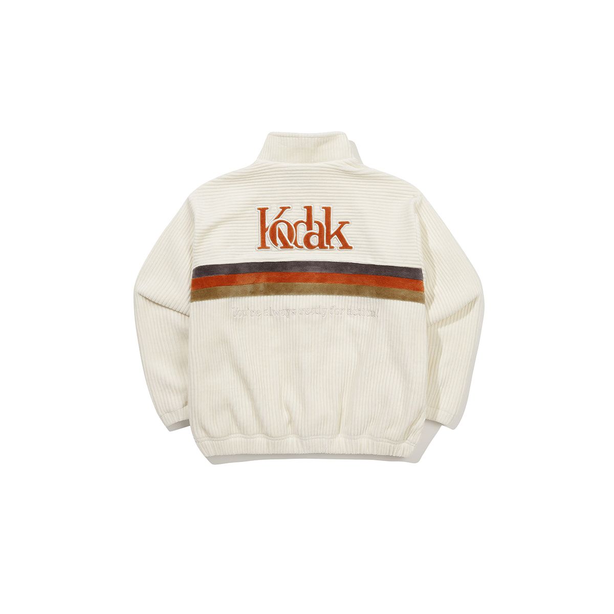 코닥 키즈(KODAK KIDS) 씨네코닥 벨벳 코듀로이 집업 키즈 IVORY