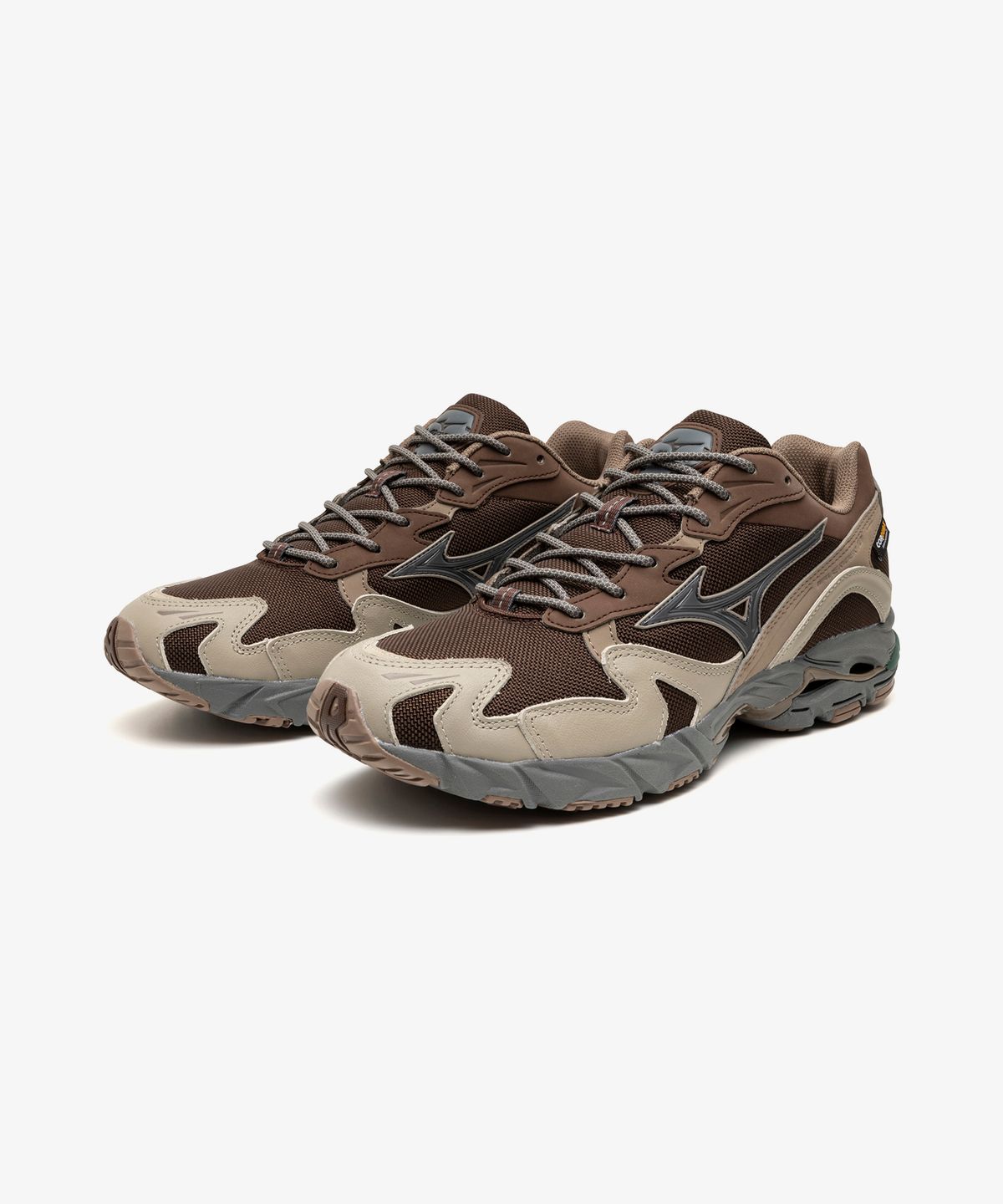 미즈노(MIZUNO) (공용) 웨이브 라이더 10 - 치커리 커피:빈티지 카키:파슬 / D1GA256302