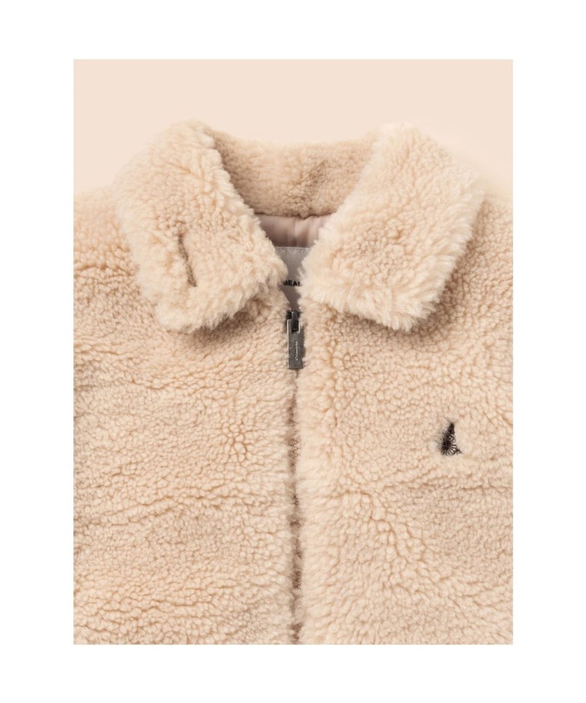 빈폴 키즈(BEANPOLE KIDS) 무스탕형 보아 점퍼  아이보리 (BI5X39U010)