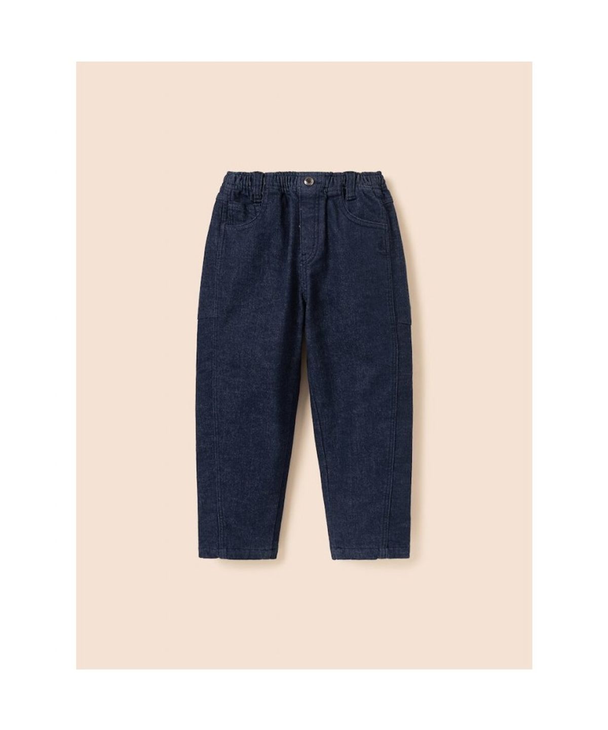 빈폴 키즈(BEANPOLE KIDS) 겨울 기모 데님 팬츠  네이비 (BI5X21U01R)