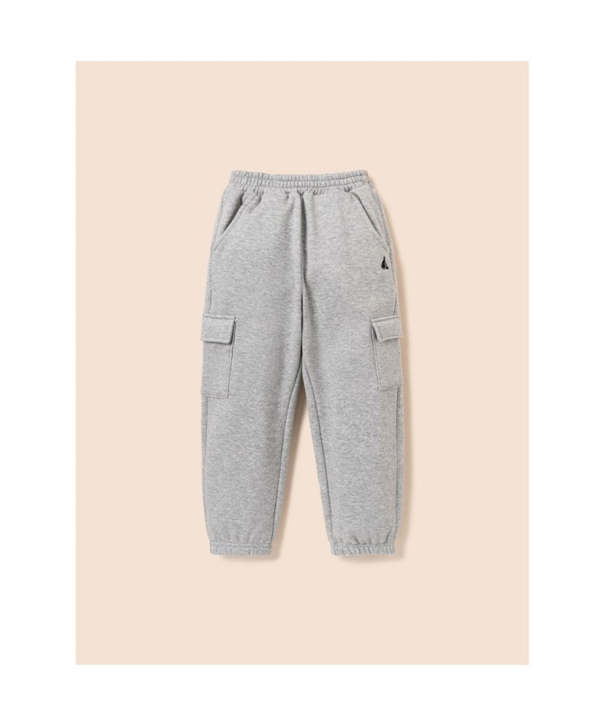 빈폴 키즈(BEANPOLE KIDS) 면기모 스웨트 팬츠  그레이 (BI5X21U023)