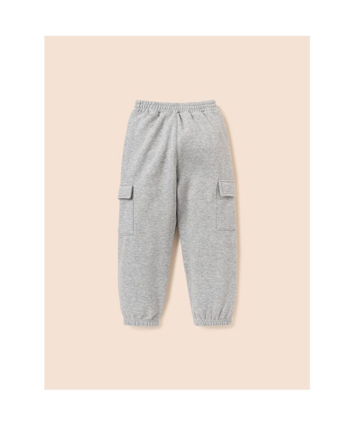 빈폴 키즈(BEANPOLE KIDS) 면기모 스웨트 팬츠  그레이 (BI5X21U023)