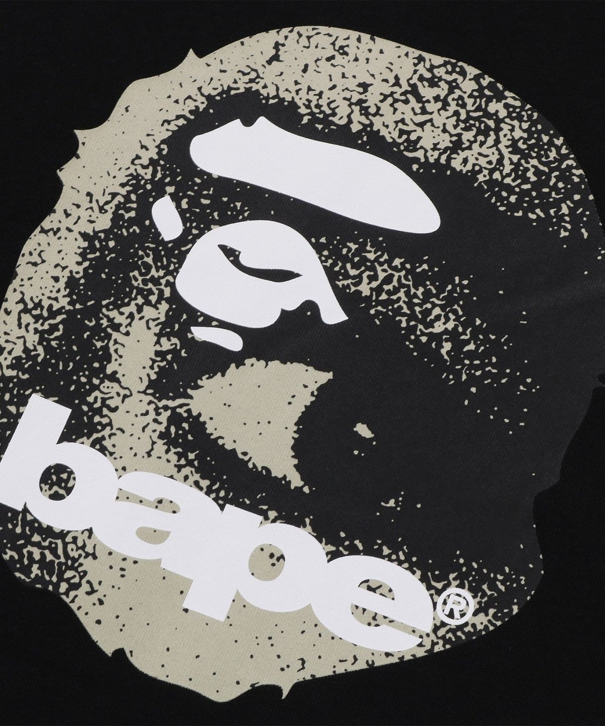 베이프(BAPE) 에이프 헤드 릴렉스드 핏 티셔츠(M) BLACK