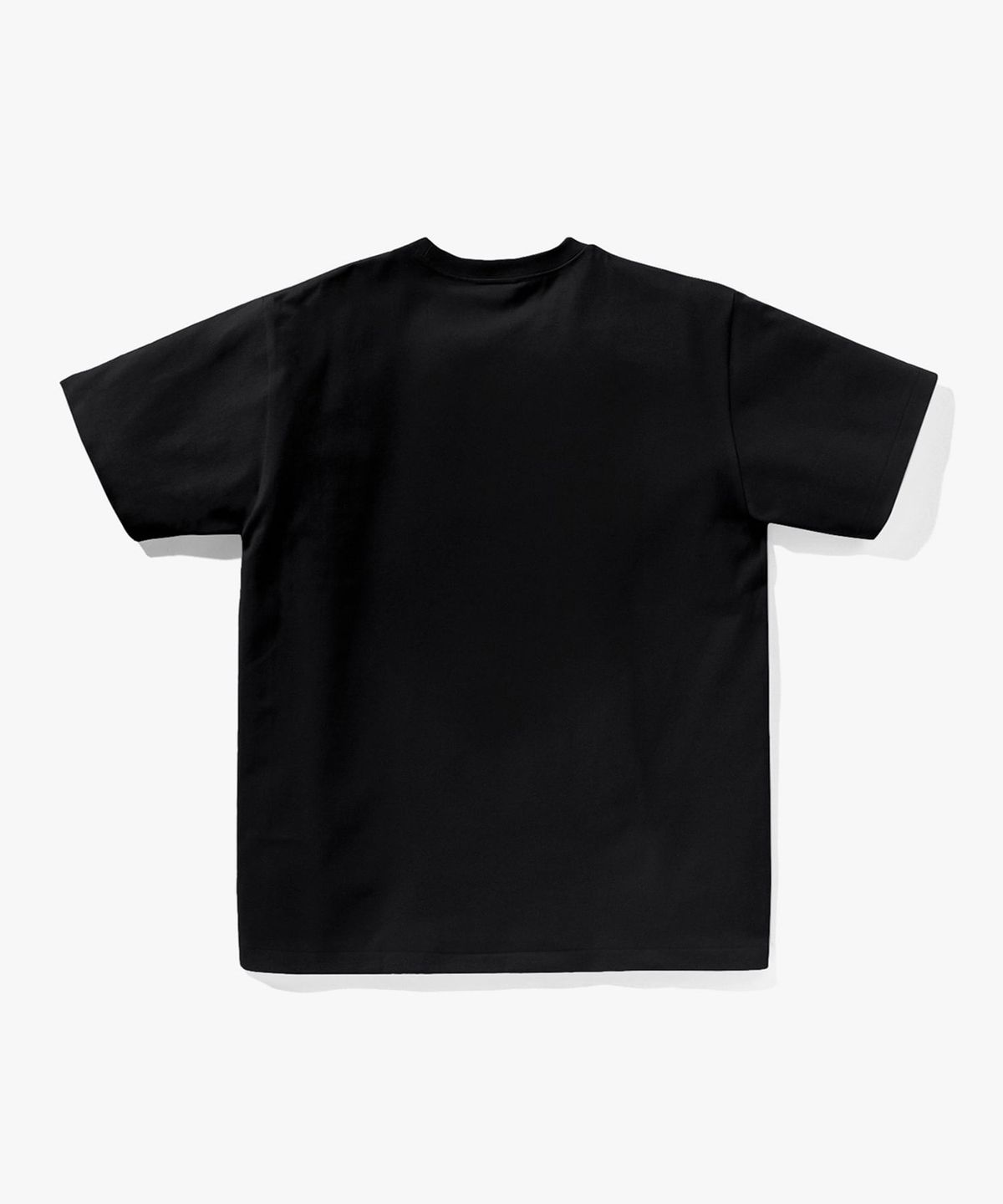 베이프(BAPE) 와일드 레오파드 패턴 프리미티브 로고 티셔츠(M) BLACK