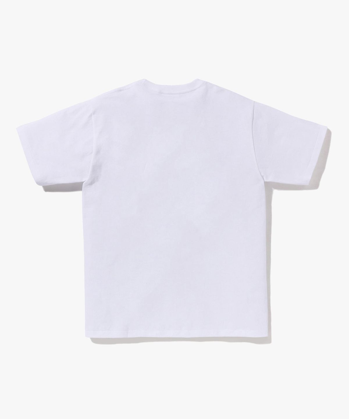 베이프(BAPE) 와일드 레오파드 패턴 프리미티브 로고 티셔츠(M) WHITE