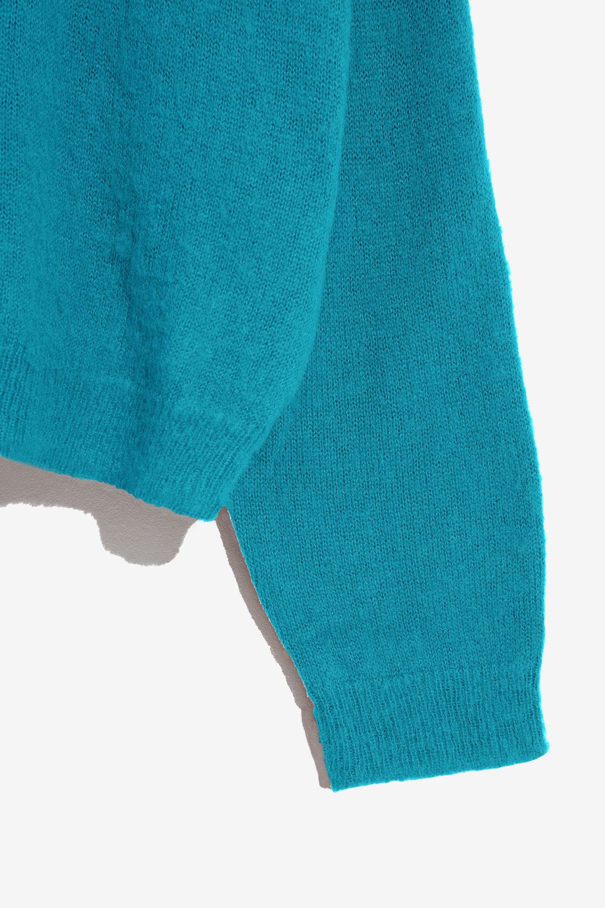 벌스데이수트(BIRTHDAYSUIT) PARIS BRUSHED WOOL PULLOVER KNIT (TURQUISE)