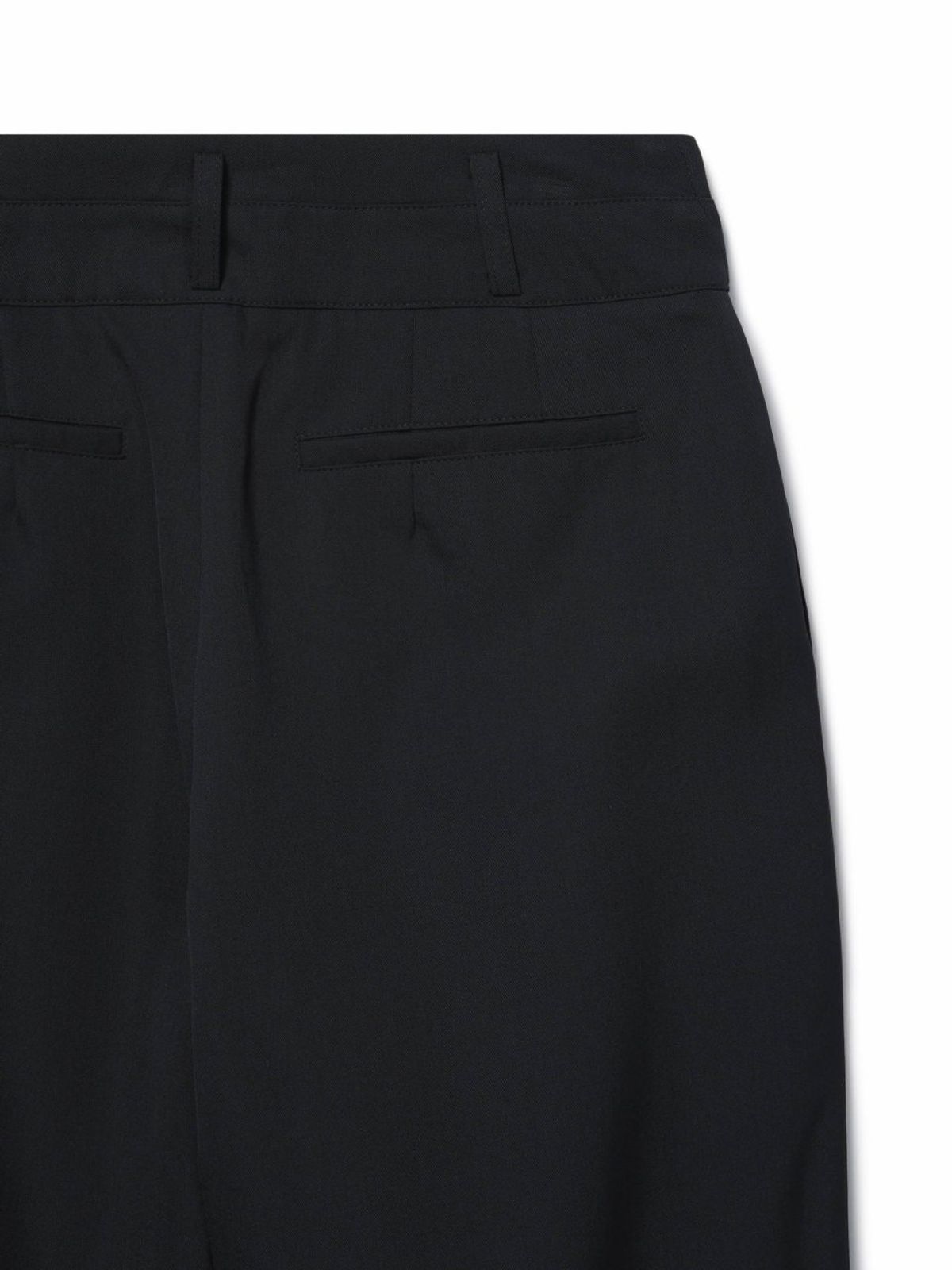하우스공칠이씨(HAUS072C) BAY ONE-TUCK PANTS NAVY