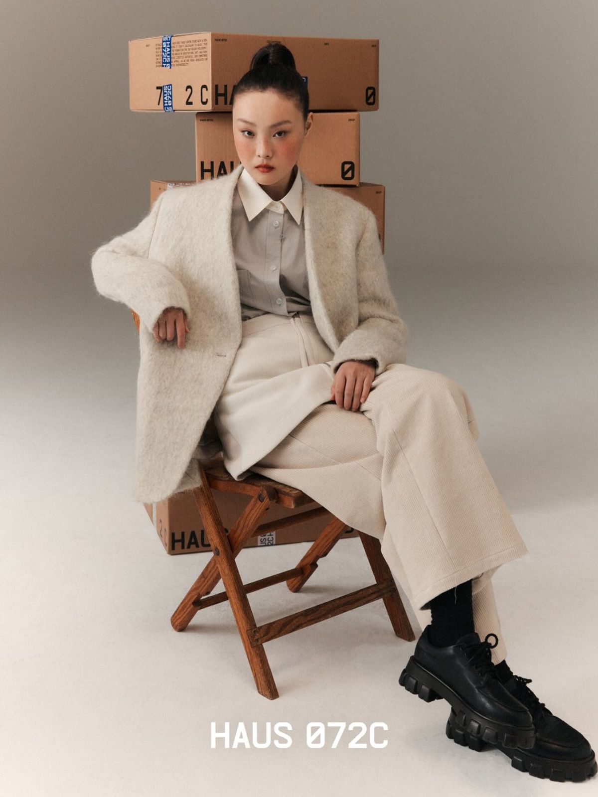 하우스공칠이씨(HAUS072C) NOI CORDUROY PANTS IVORY