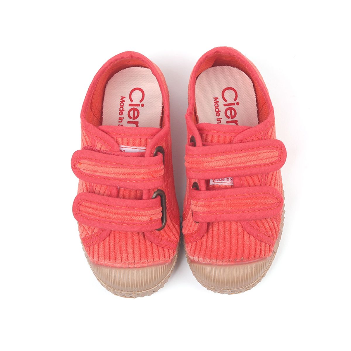 씨엔타 키즈(CIENTA KIDS) 잉글레스 벨크로 코듀로이 오렌지