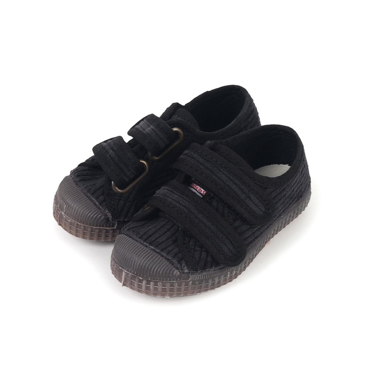 씨엔타 키즈(CIENTA KIDS) 잉글레스 벨크로 코듀로이 블랙