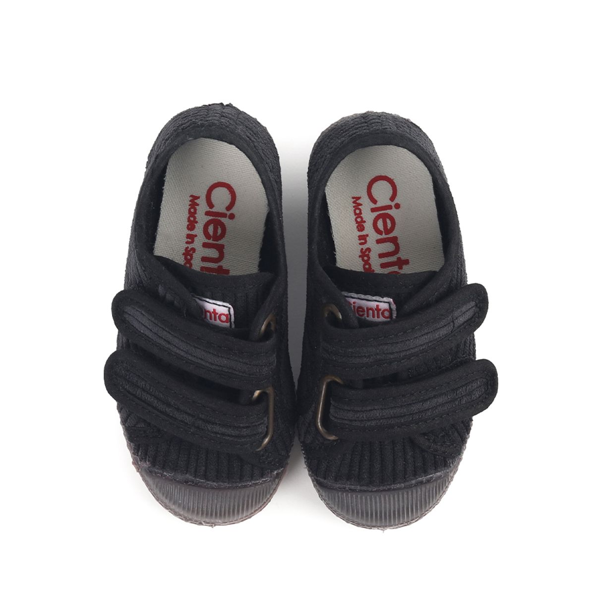 씨엔타 키즈(CIENTA KIDS) 잉글레스 벨크로 코듀로이 블랙