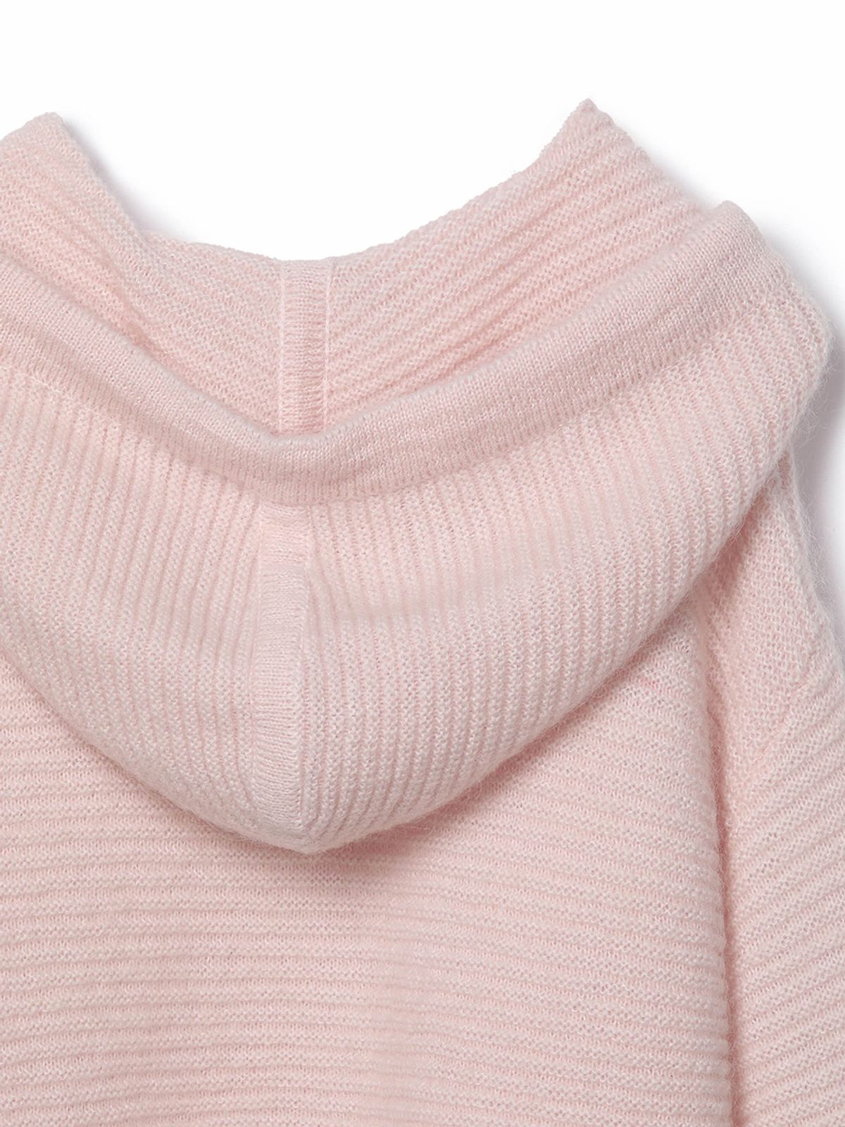 하우스공칠이씨(HAUS072C) KID MOHAIR HOOD KNIT PINK