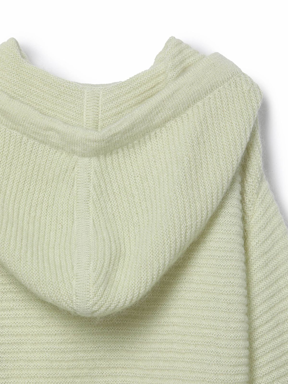 하우스공칠이씨(HAUS072C) KID MOHAIR HOOD KNIT LIME