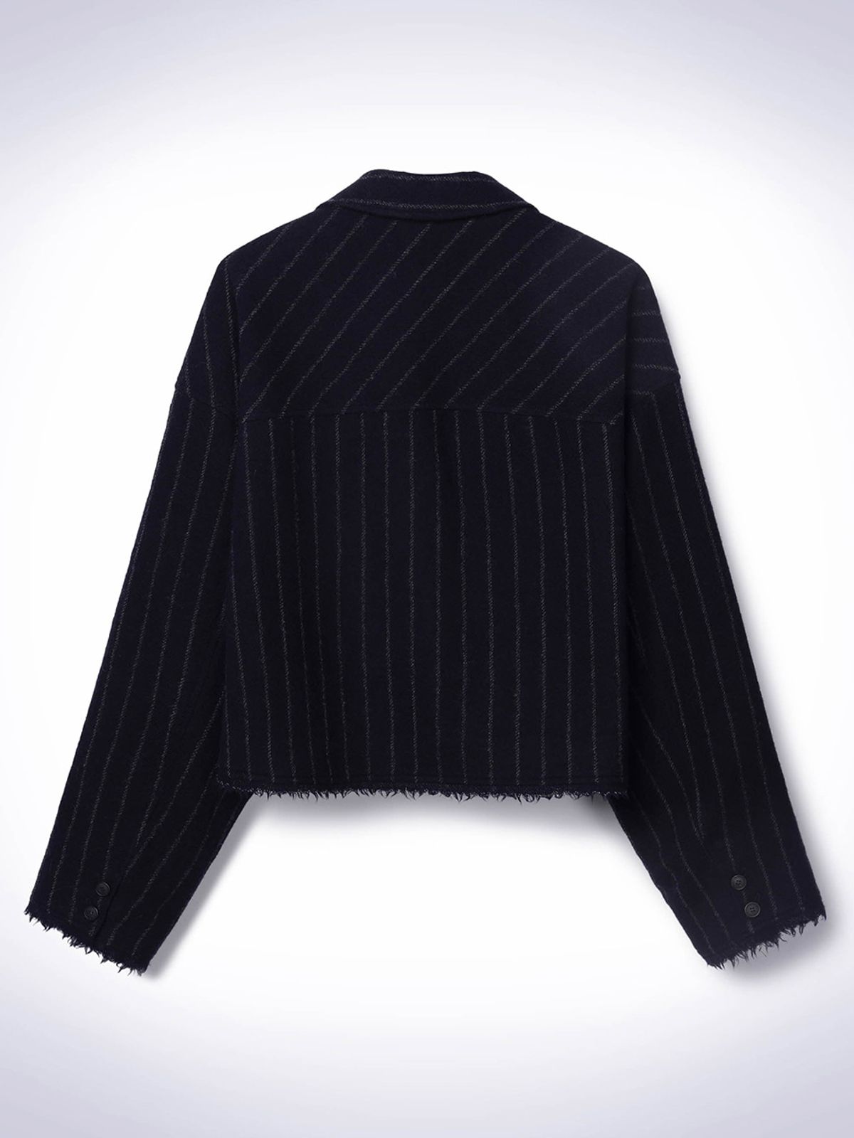 하우스공칠이씨(HAUS072C) STRIPE VINTAGE JACKET NAVY