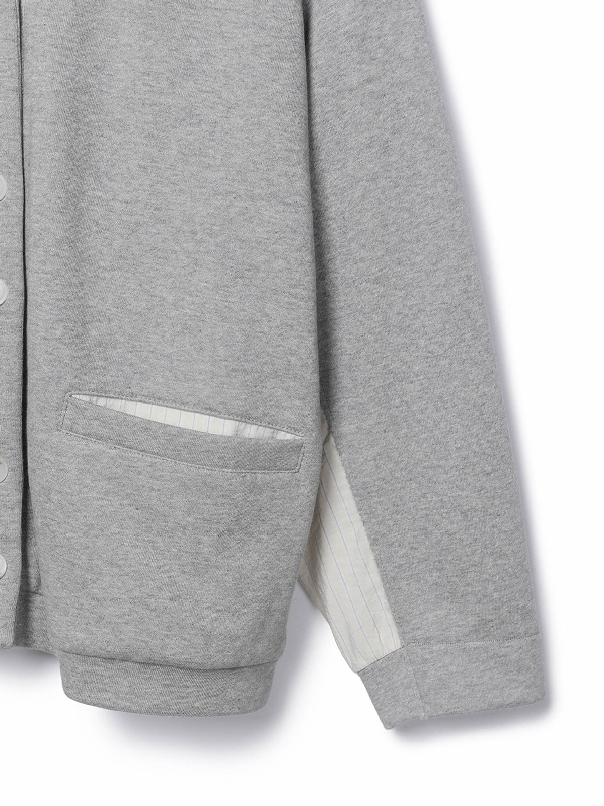 하우스공칠이씨(HAUS072C) DASIY JACKET LIGHT GREY