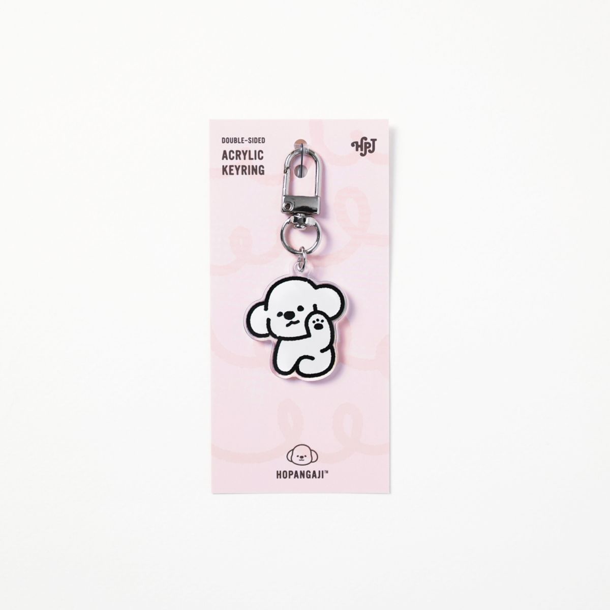 호빵아지(HOPANGAJI) 하이파이브 키링 2종 세트