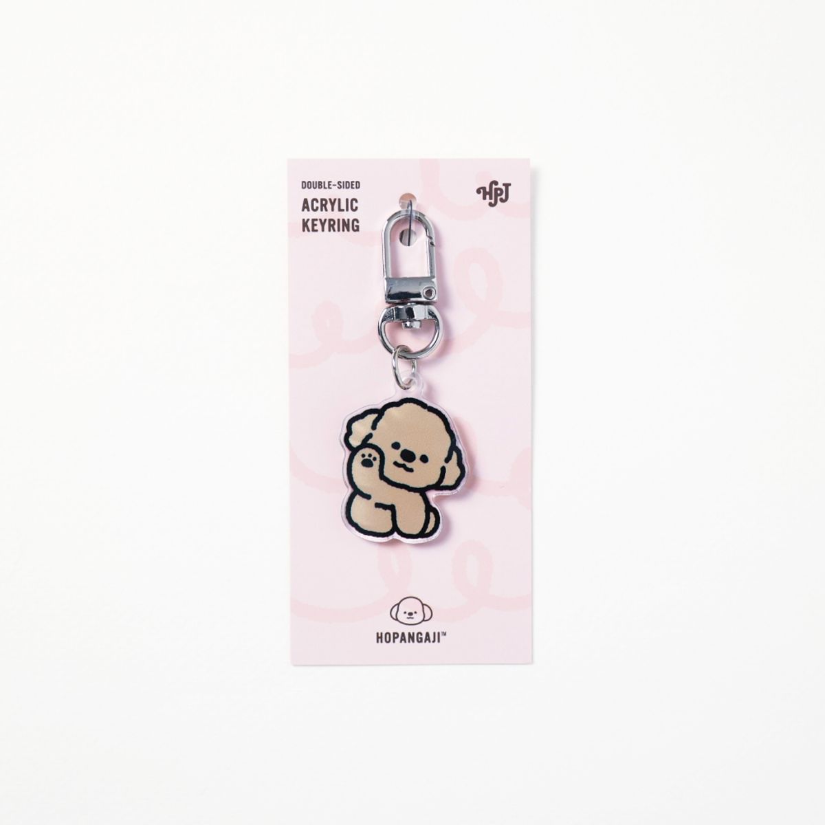 호빵아지(HOPANGAJI) 하이파이브 키링 2종 세트