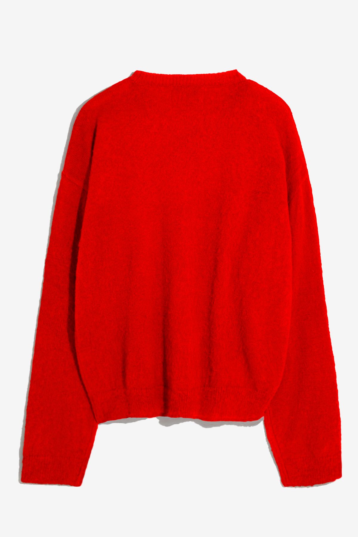 벌스데이수트(BIRTHDAYSUIT) PARIS BRUSHED WOOL PULLOVER KNIT (RED)