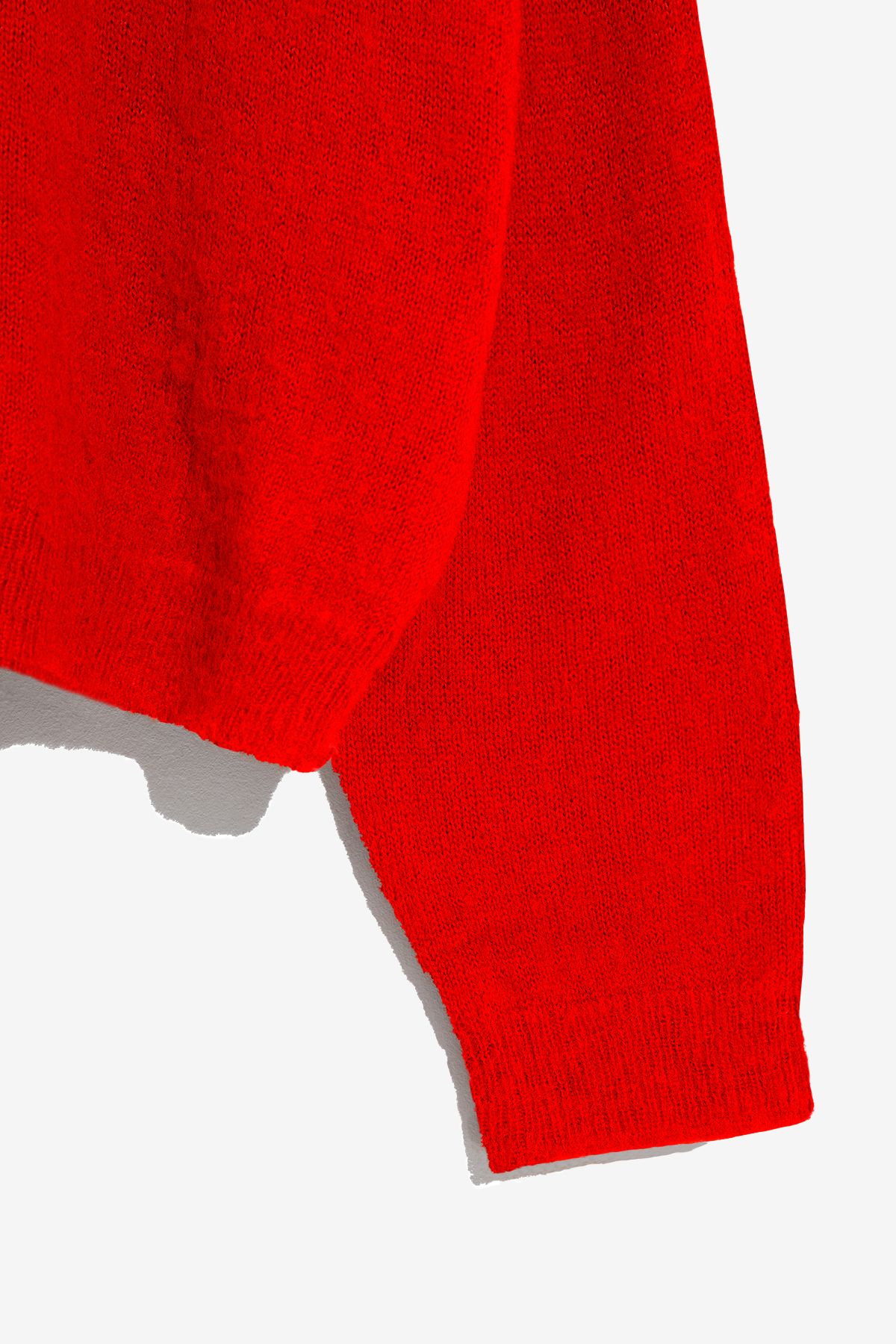 벌스데이수트(BIRTHDAYSUIT) PARIS BRUSHED WOOL PULLOVER KNIT (RED)