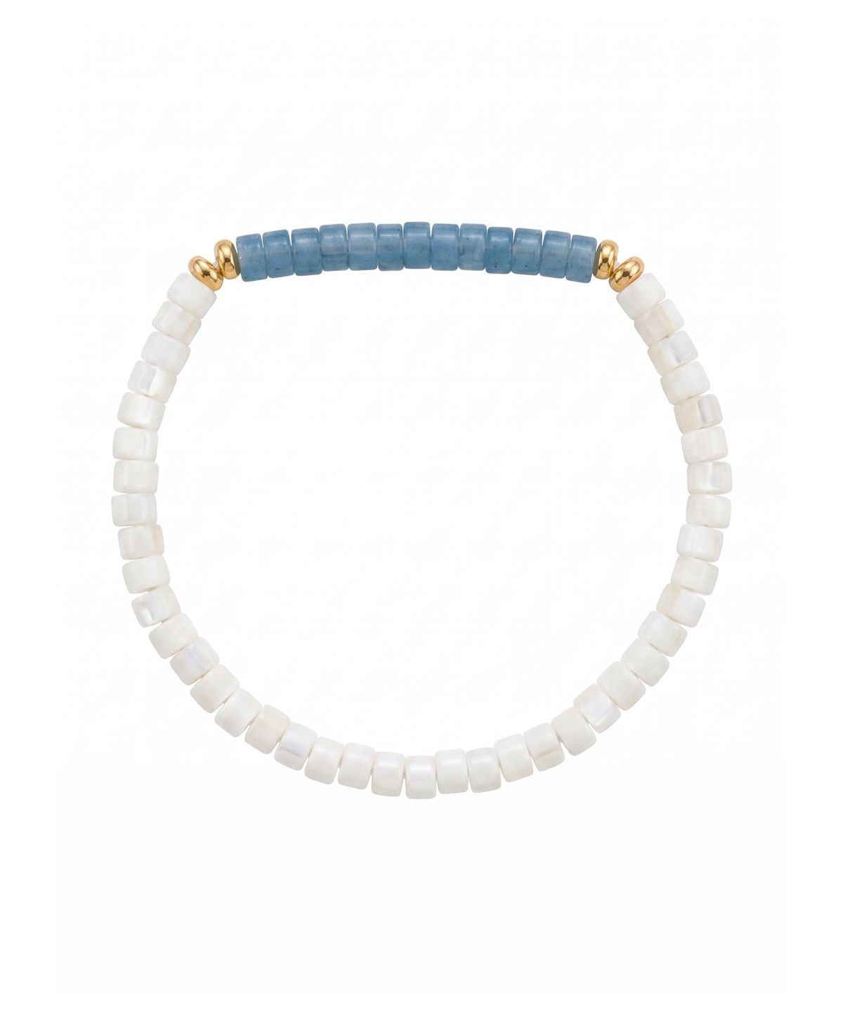 쥴리어스(JULIUS1) blue breads bracelet JSB-010