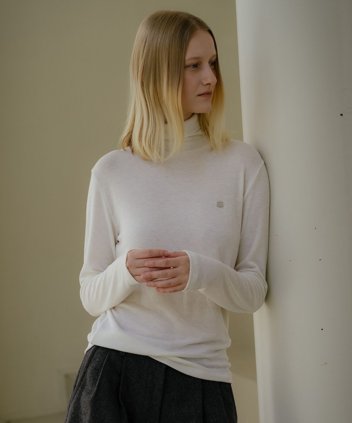 노운베러(KNOWNBETTER) Basic turtleneck T-shirt [KNFW04TS01]_[5color]