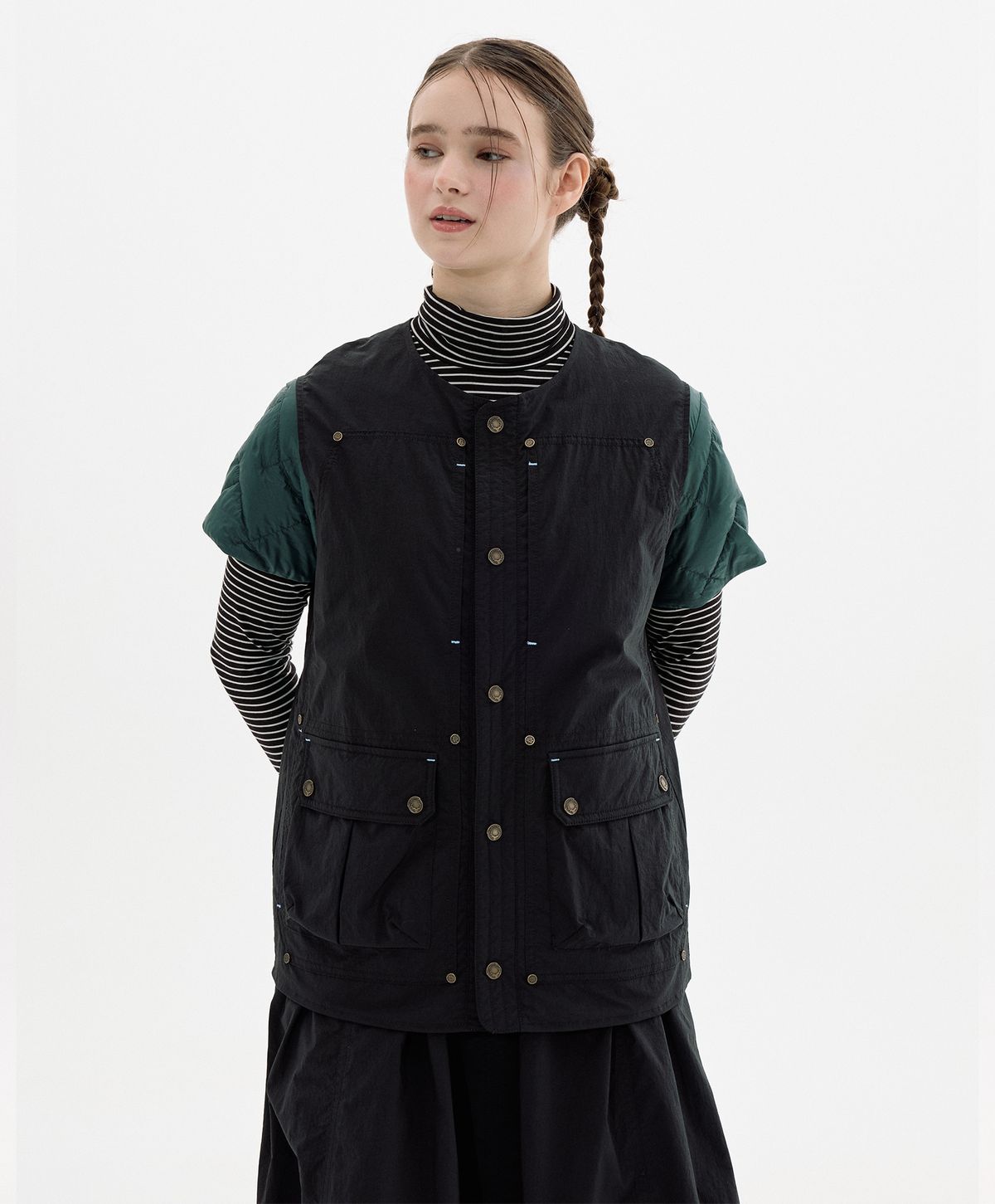 누크피터(NUUKFITTER) 838 HUNTER VEST [BLACK]
