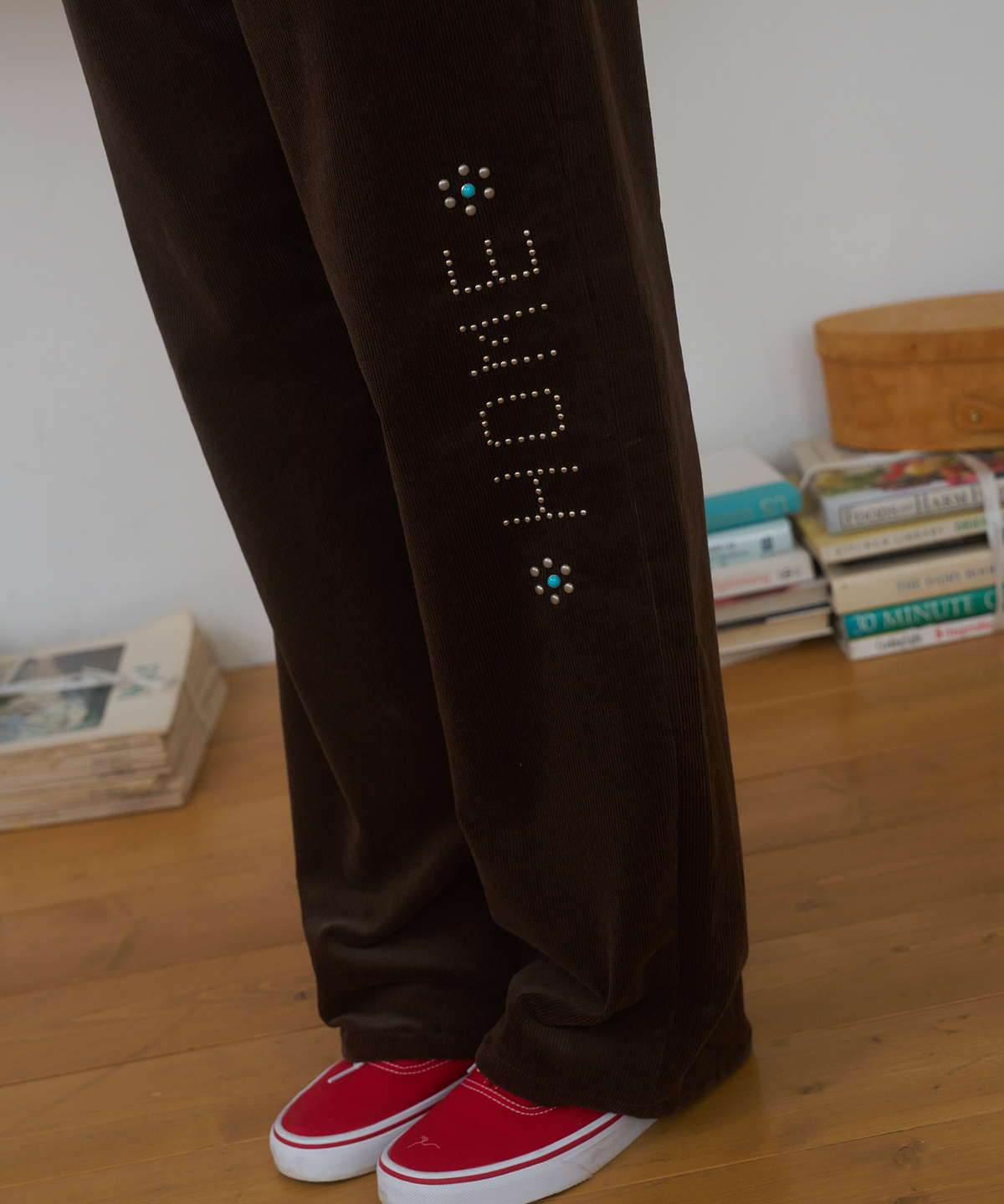 펀프롬펀(FUNFROMFUN) Home Corduroy Pants, Brown