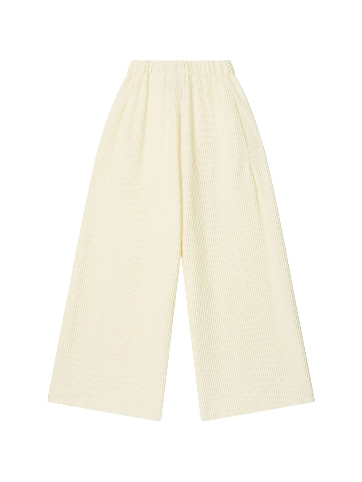 오드프레젠트(ODDPRESENT) Wave Pleat Pants
