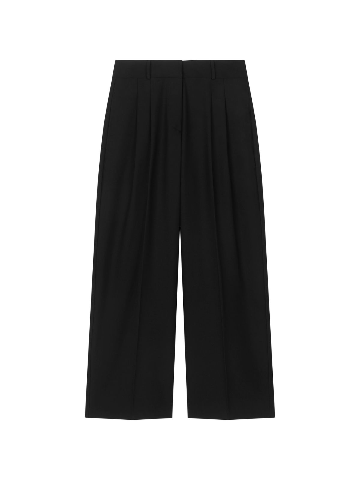 오드프레젠트(ODDPRESENT) Dual Tuck Wool Slacks