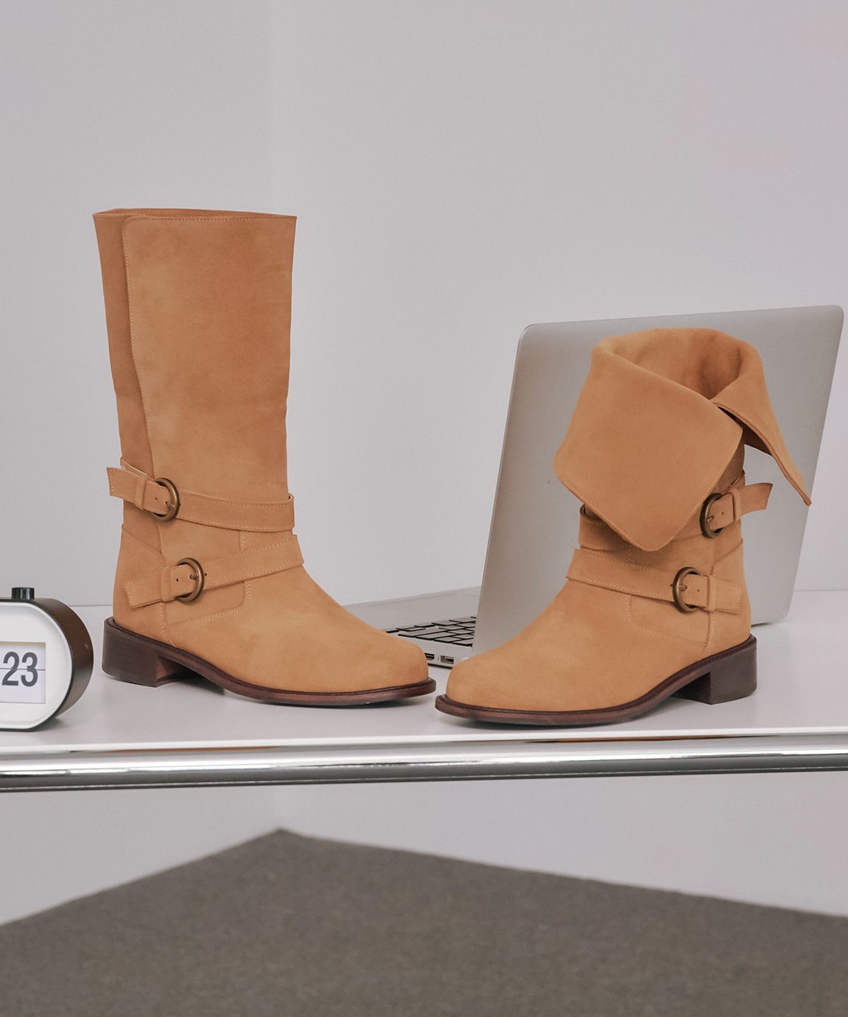 앤티어리(ANTIARY) Bud 2-way boots 2Color