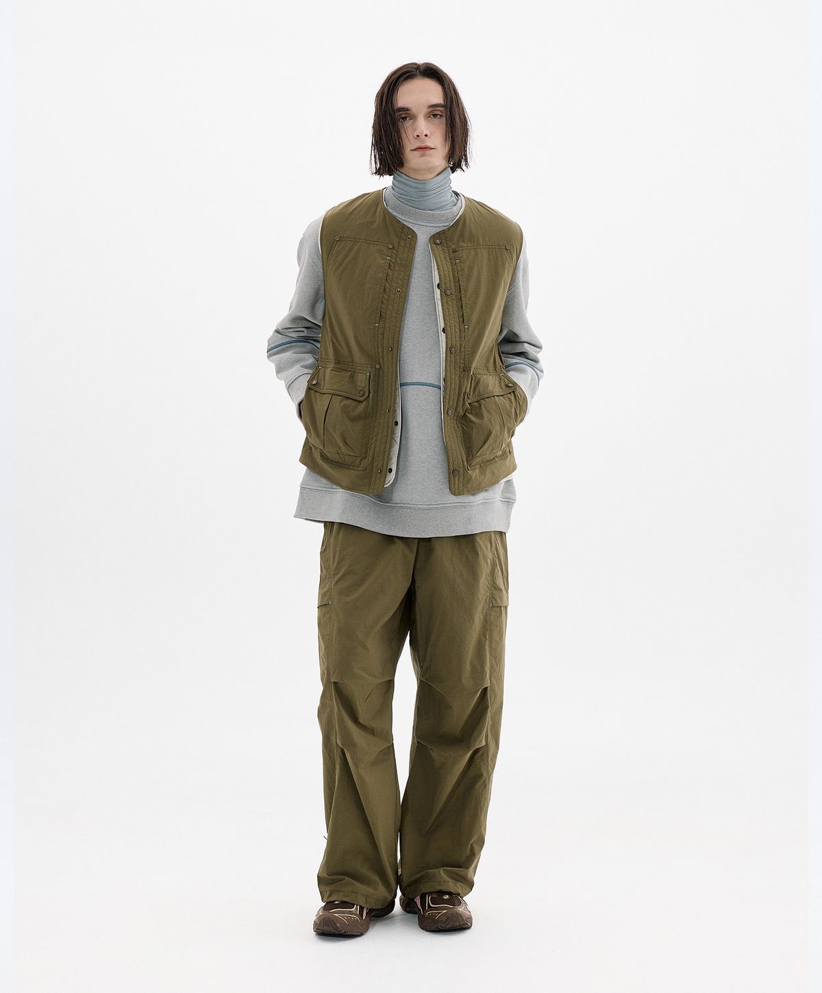 누크피터(NUUKFITTER) 838 HUNTER VEST [KHAKI]